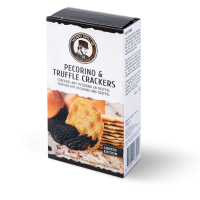 Emballage des crackers au pecorino et à la truffe