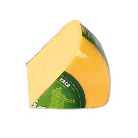 Stück junger Bio-Gouda