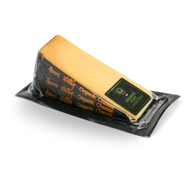 Morceau de fromage Pure Perfection dans son emballage