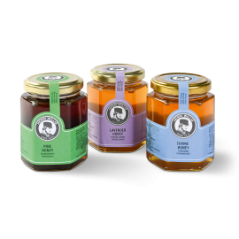 Henri Willig Combinaison - 3 pots de miel aux herbes