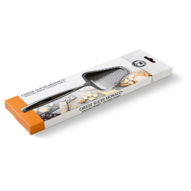 De Monaco+ kaasschaaf in de verpakking.