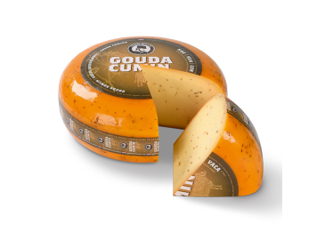 Gouda Komijn Wiel - aangesneden wiel