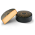 Half and whole Bio Pure Perfection cheese wheel.