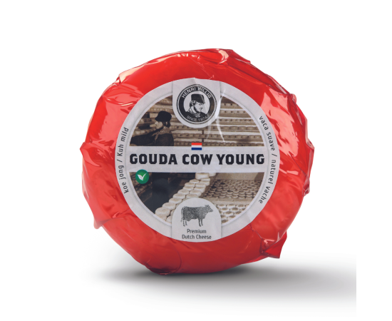 Henri Willig Cow cheese Gouda Natural 380 grams