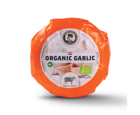 Henri Willig Organic Cow Cheese with Garlic 380 grams