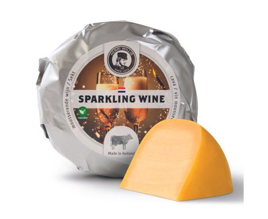 Fromage de sparkling wine