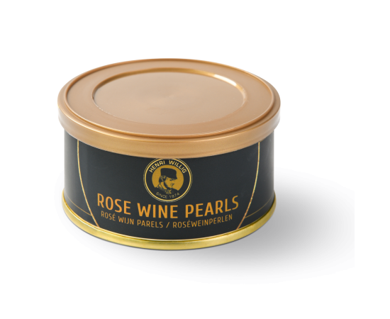 Wine pearls rosé