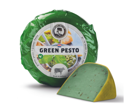 Grünes Pesto Käse