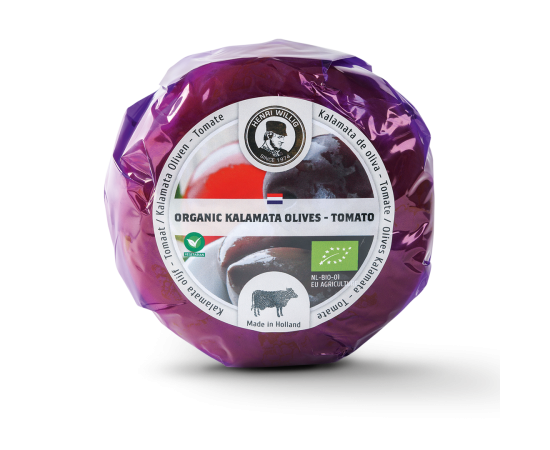 Henri Willig Fromage de Vache Bio Olive Kalamata Tomate 380 grammes