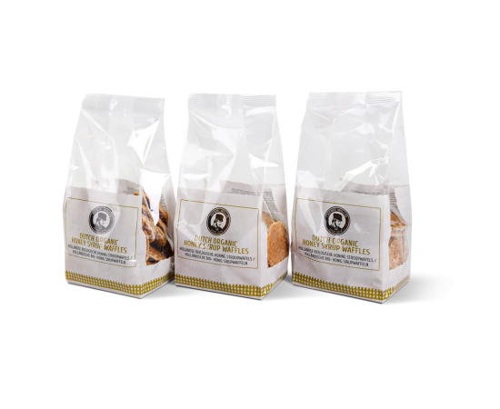 Henri Willig Combination - 3 packs of Organic Mini Honey Waffles