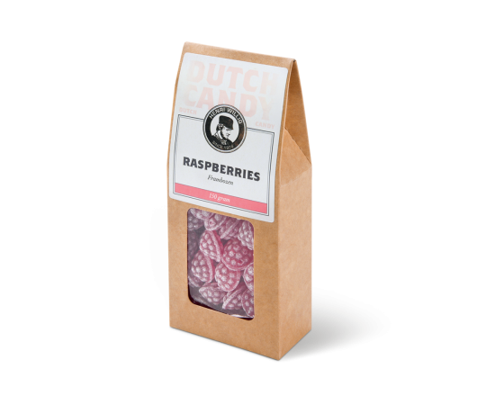 Henri Willig Oud Hollands Snoep - Hollandse Frambozen 150 gram