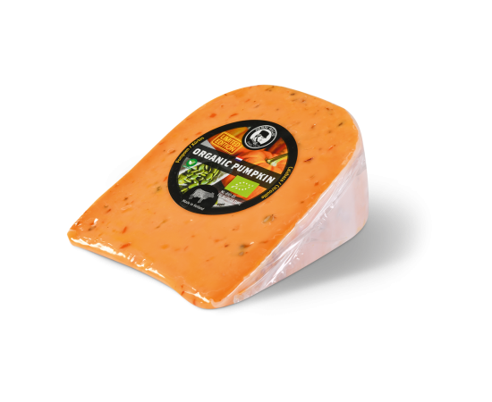 Piece of Organic Pumpkin Cheese