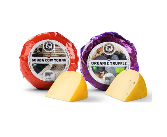 Henri Willig Gift Set - Suitcase with Natural Gouda and Truffle