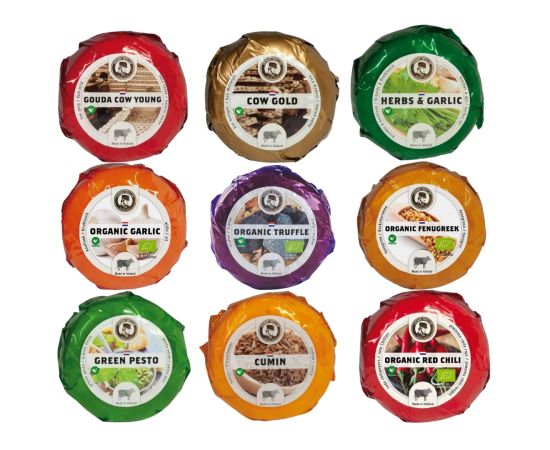 9 kleine koekazen in de verpakking