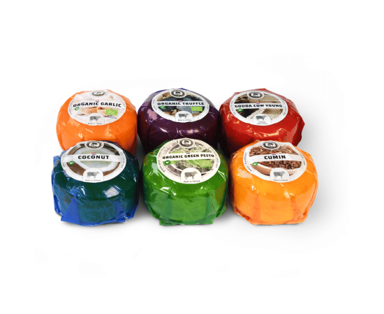 Selection of 6 different Henri Willig cheeses
