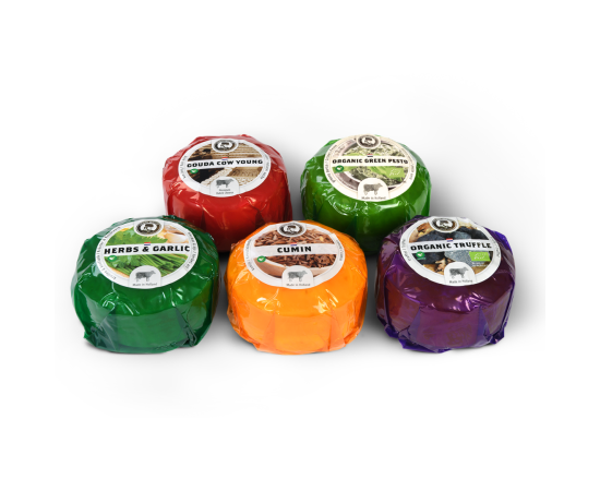 Sélection de 5 fromages Henri Willig différents