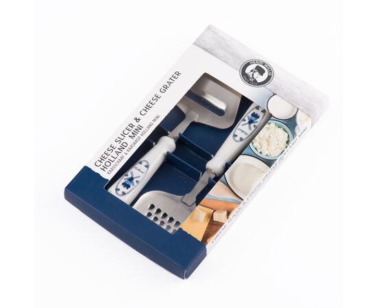 Gift set - Delft blauwe mini schaaf en rasp