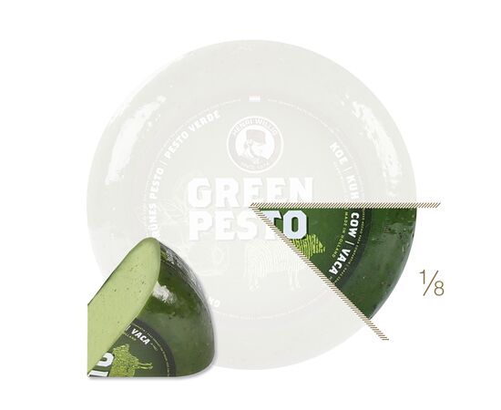 Morceau de Henri Willig fromage au pesto vert 50+