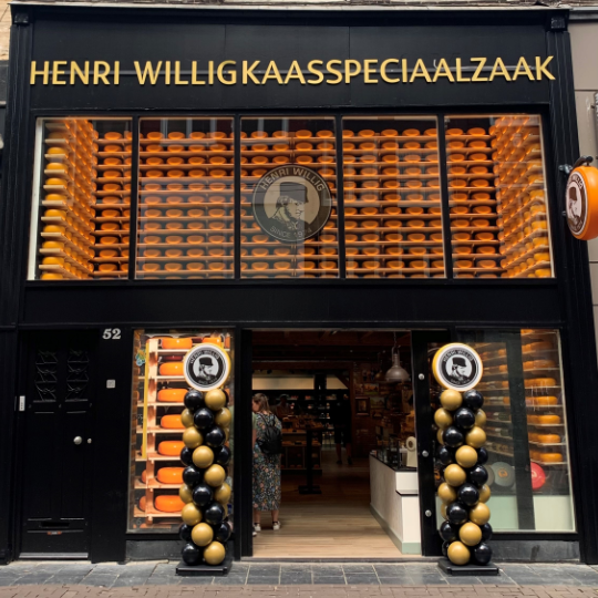 Cheese specialty store Henri Willig Leidsestraat
