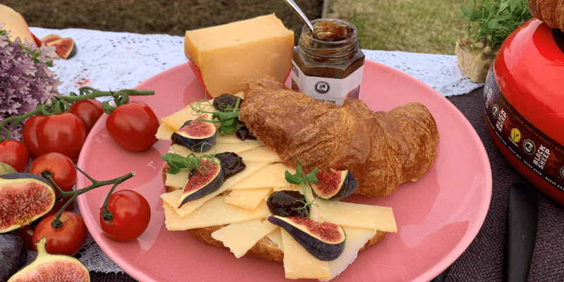 Croissant van de liefde (vijgen & schapenkaas)