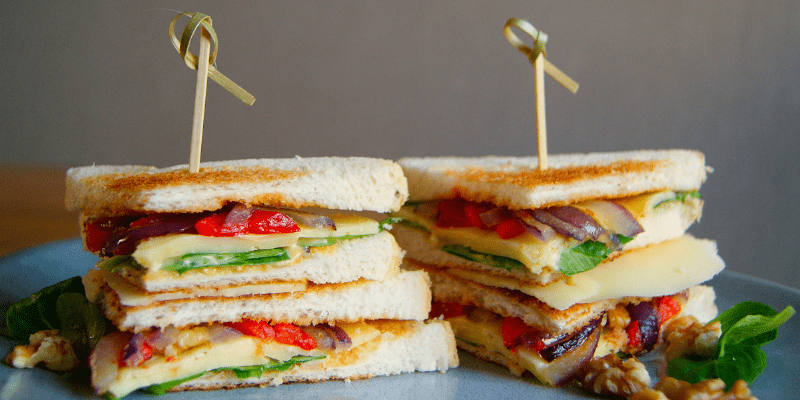 Garlic cheese sandwich