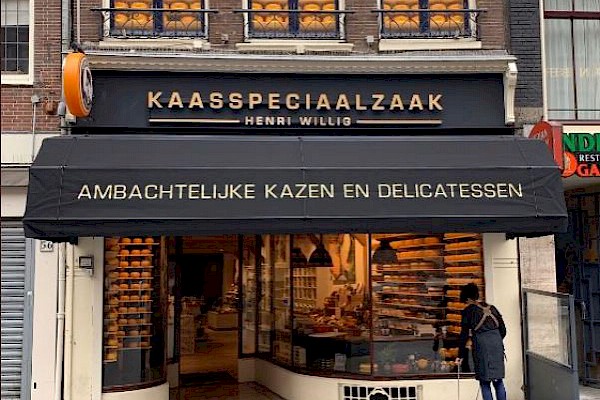 Cheese specialty store Henri Willig Damrak
